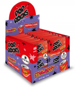 Pop Rocks Twinpack Straw/cola 6g 48st