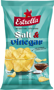 Estrella salt&vinäger 175g 21st