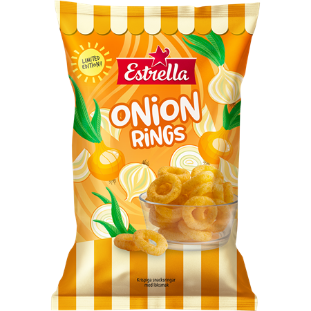Estrella Onion Rings 200g 18st