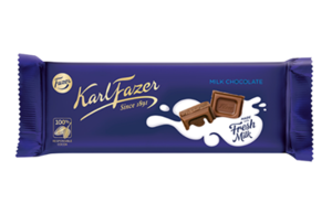 Karl Fazer Mjölkchoklad 70g 20st