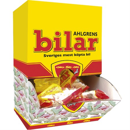 Ahl. bilar display 30g 100st
