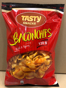 Tasty Baconchips 120g 14st