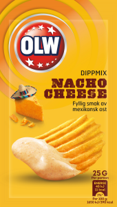 Olw Dipp Nacho Cheese 25g 16st