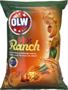 Olw Hot Ranch 175g 21st