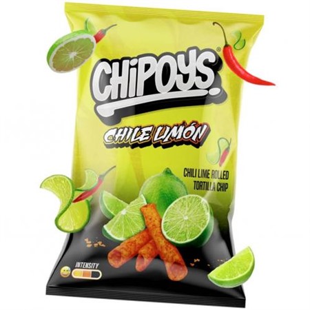 Chipoys Chili Limon 113g 8st