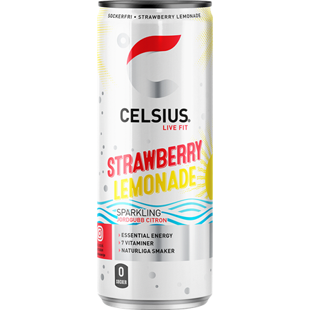 Celsius Strawberry lemonade 355ml 24st