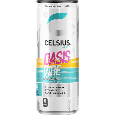 Celsius Oasis Vibe 355Ml 24st