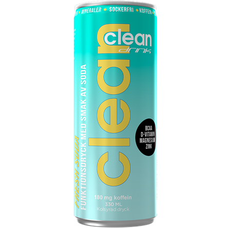 Clean Drink Fresh Soda 33cl 24St