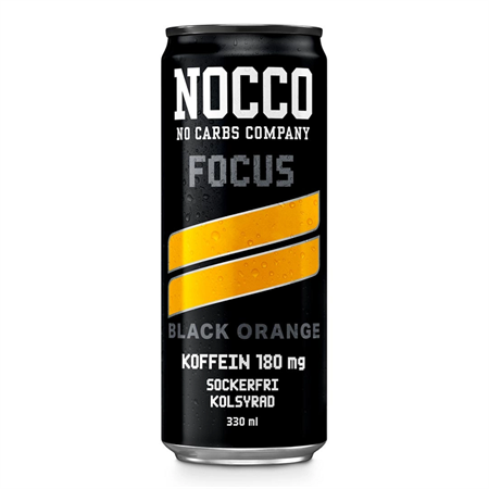 Nocco Focus Black Orange 33Cl 24St