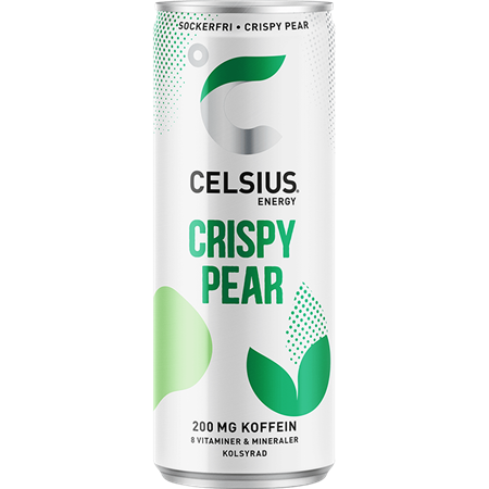 Celsius Crispy Pear 355Ml 24St