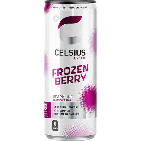 Celsius Frozen Berry 355ml 24St