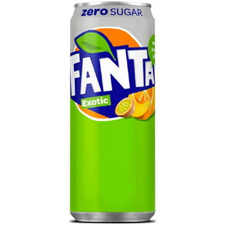 Fanta Zero exotic 33cl 20st