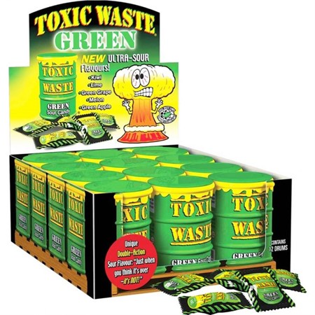 TOXIC WASTE SOUR GREEN 42 12st