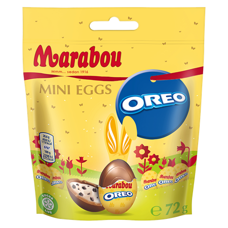 Marabou Mini Egg Oreo 74g 18st