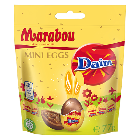 Marabou Mini Egg Daim 74g 18st