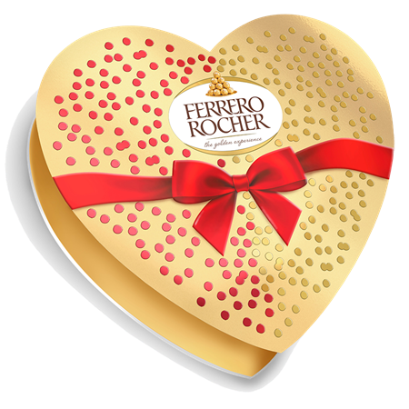 Ferrero Rocher Hearts 125g 9st