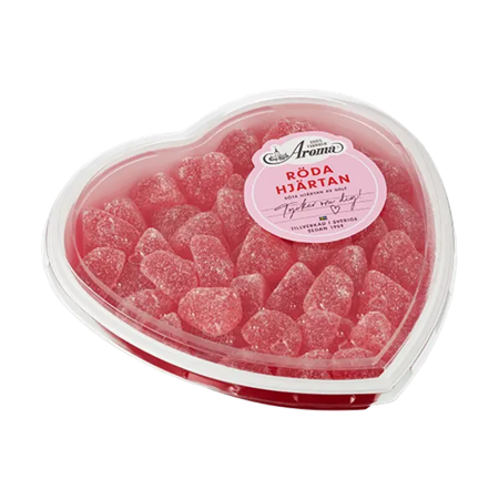 Aroma Red hearts 385g 10st