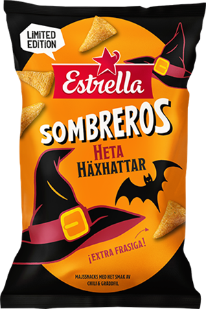 Estrella sombreros heta häxhattar 120g 25st