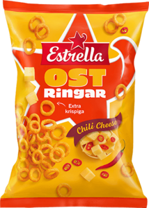 Estrella Ostringar Chili Cheese 200g 18st