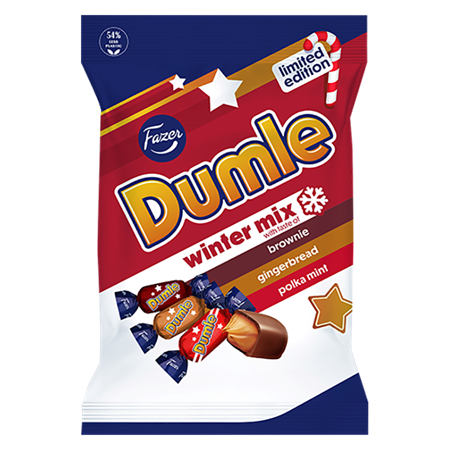 Dumle Winter mix 180g 20st