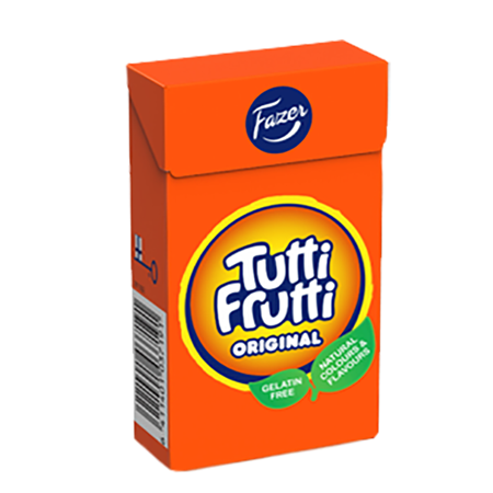 Tutti-frutti Tablettask 38g 20st