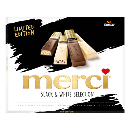 Merci Black & White 250g 10st