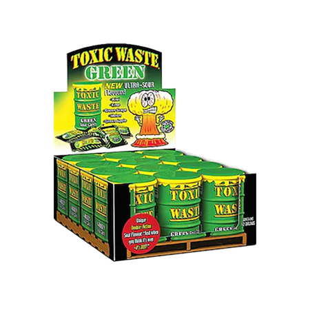 Toxic Waste Green drum 42g 12st