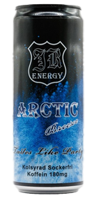 JR Energy Arctic Breeze 33cl 24st