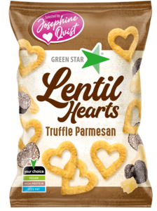 Lentil hearts tryffel 100g 23st