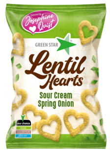 Lentil hearts sour cream 100g 23st