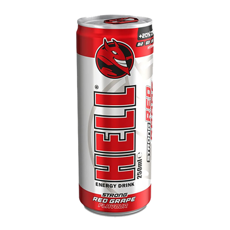 Hell Energy red Grape 25cl 24st