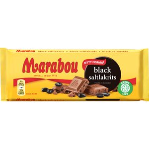 Marabou Black 100g 24st