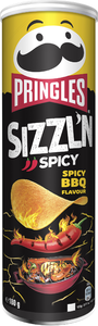 Pringles Sizzln Spicy BBQ 180g 19st
