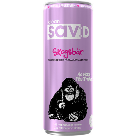Clean Savd Skogsbär 33Cl 24St