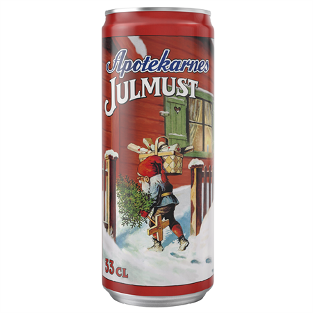 Julmust Apotekarens 33cl burk 20st