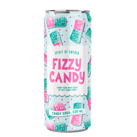 Fizzy Candy Candy Soda 33cl 24st