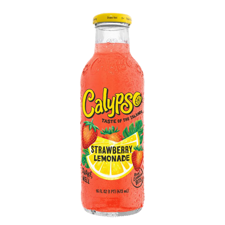 Calypso Lemonade Strawberry 473ml 12st