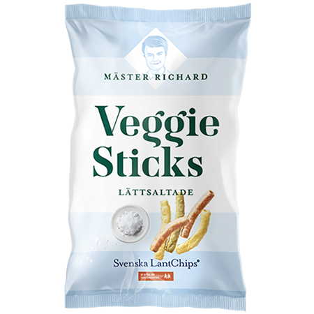 Veggie Sticks Lättsaltade 80g 12st