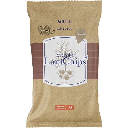 Lantchips Grillchips 200g 8st