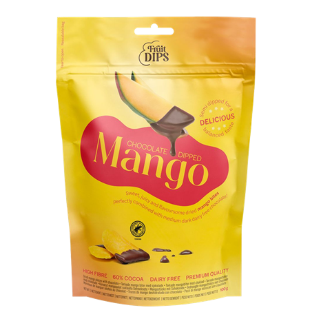 Fruit Dips Mango chocolate100g 10st