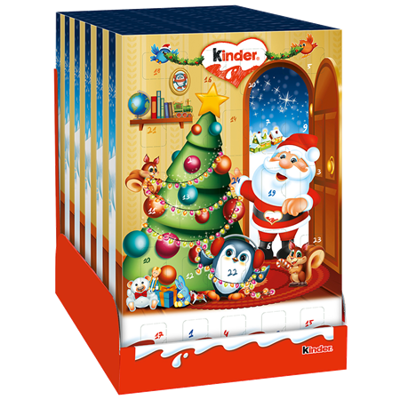 Kinder mini Kalender 150g 12st