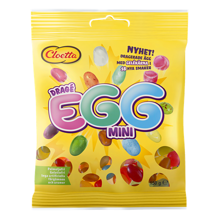 Cloetta Drageägg mini 150g 36st